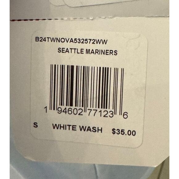 New ~ '47 ~ MLB Seattle Mariners City Graphic V-Neck Fitted T-Shirt Size S - Picture 4 of 6